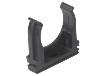 Крепеж-клипса черная для труб Ø32 мм (50/1300)