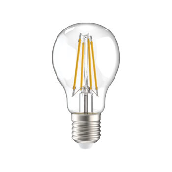 Лампа филаментная LED A60 шар прозр.  7Вт 230В 4000К E27 серия 360° IEK