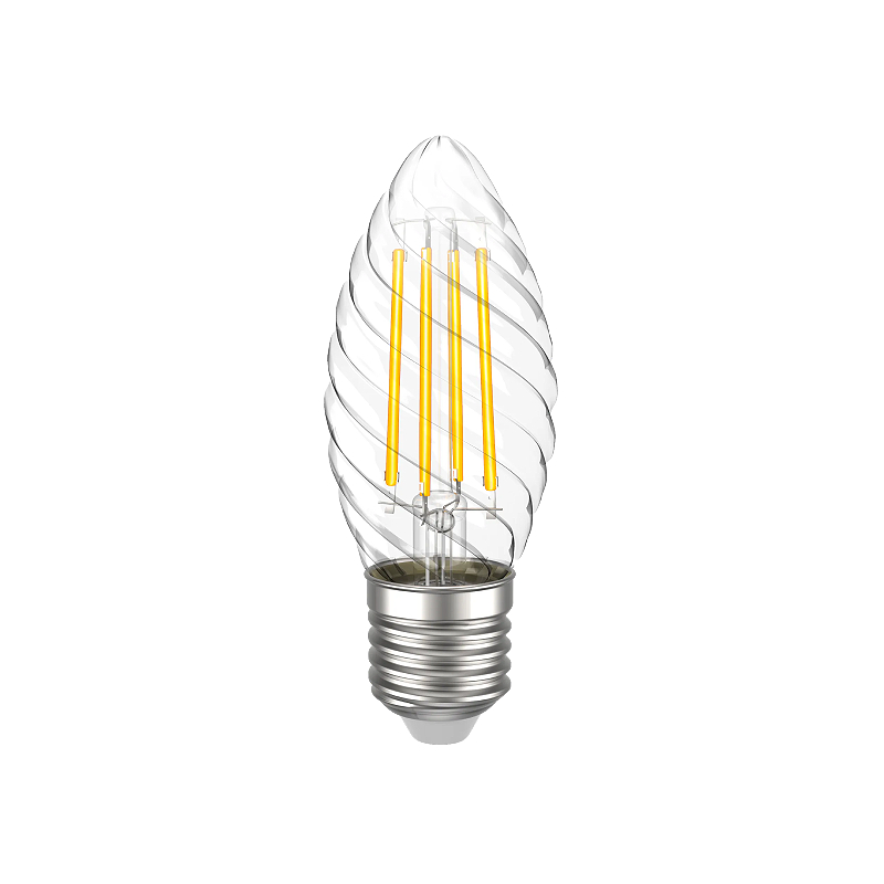 Лампа филаментная LED CT35 свеча вит. 7Вт 230В 4000К E27 серия 360° IEK