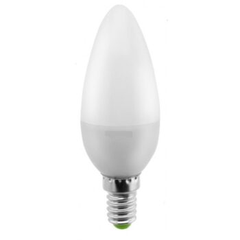 LED ЛАМПА C37 "Свеча"   4,5W 405Lm 230V 4000K E14 MEGALIGHT (10/100)