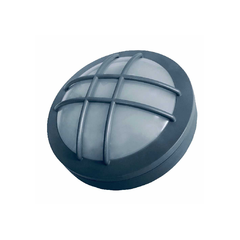 LED  ДПБ  BLUM-G (серый) 12W 900Lm d170х65 6500K IP65 MEGALIGHT (24)