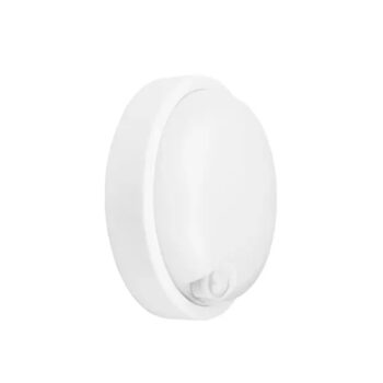 LED ДПБ KOMPAS FOX 18W (ИК датчик движения) 1350Lm d200х55 4000K IP54 MEGALIGHT (20)