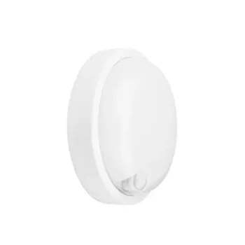 LED ДПБ KOMPAS FOX 18W (ИК датчик движения) 1350Lm d200х55 6500K IP54 MEGALIGHT (20)