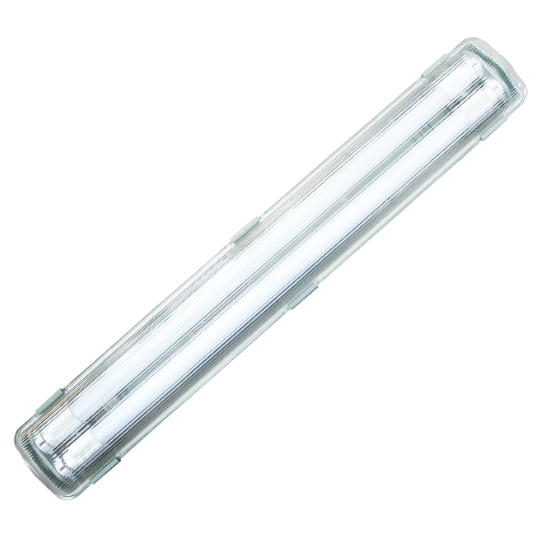 LED ДСП ECO BOX 2x18W 1275x98x60 IP65 MEGALIGHT (10) (лампы приобретаются отдельно)