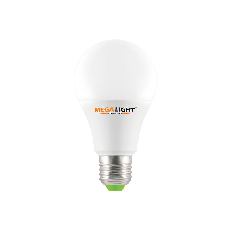 LED ЛАМПА A60 "Standart" 10W 900Lm 230V 4000K E27 MEGALIGHT (100)