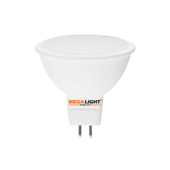 LED ЛАМПА MR16 "Spot" 7W 630Lm 230V 4000K GU5.3 MEGALIGHT (10/100)