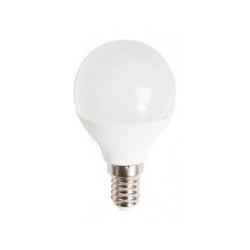 LED ЛАМПА P45 "Шар" 4,5W 405Lm 230V 2700K E14 MEGALIGHT (10/100) !!!
