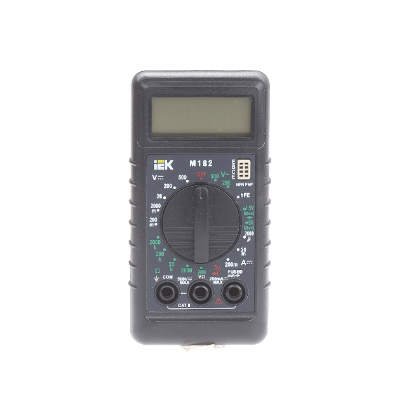 Мультиметр цифровой Compact M182 IEK (100)