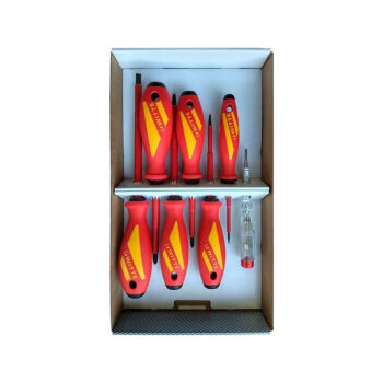 Набор диэлектрических отверток MAXX VDE PH / шлиц / индикатор 7шт WITTE 653747216