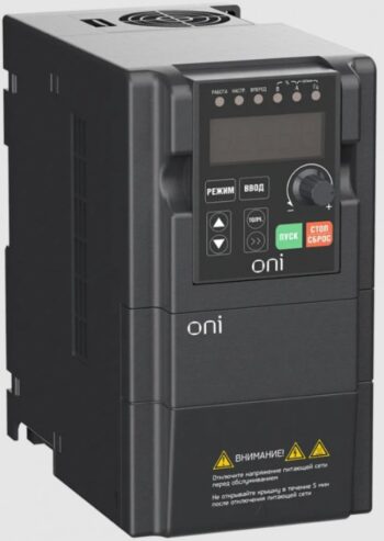 Преобраз. частоты A150 380В 3Ф  1,5кВт 5А встр. торм ONI A150-33-15NT NEW (12) NEW