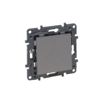 Переключ. 1 кл 10А с/у б/рамки NLST сталь 863406 Legrand (10)