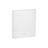 Переключ. 1 кл 10А с/у б/рамки QUATTRO ARCTIC WHITE UNIT (10)