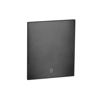 Переключ. 1 кл 10А с/у б/рамки QUATTRO ULTIMA BLACK UNIT (10)