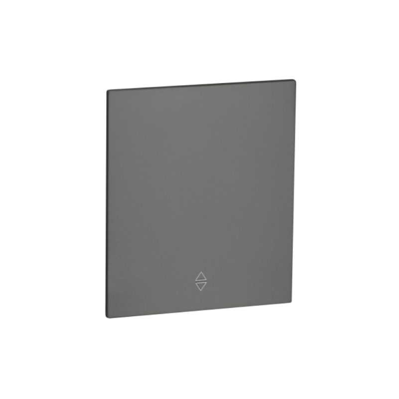 Переключ. 1 кл 10А с/у б/рамки QUATTRO VELVET GREY UNIT (10)