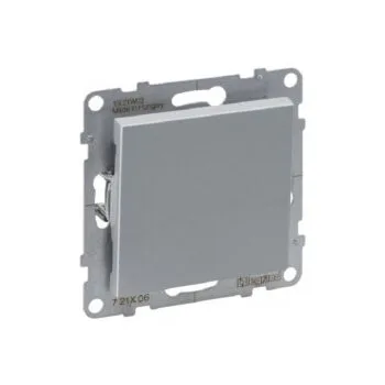 Переключ. 1 кл 10А с/у б/рамки SUNO алюминий 721306 Legrand (10)