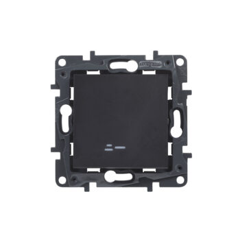 Переключ. 1 кл с инд. 10А с/у б/рамки NLST чёрный 863516 Legrand (5)