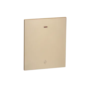 Переключ. 1 кл с инд 10А с/у б/рамки QUATTRO EPIC GOLD UNIT (10)