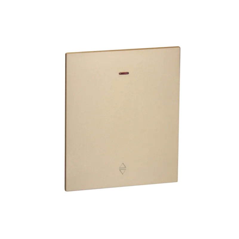 Переключ. 1 кл с инд 10А с/у б/рамки QUATTRO EPIC GOLD UNIT (10)