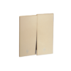 Переключ. 2 кл 10А с/у б/рамки QUATTRO EPIC GOLD UNIT (10)