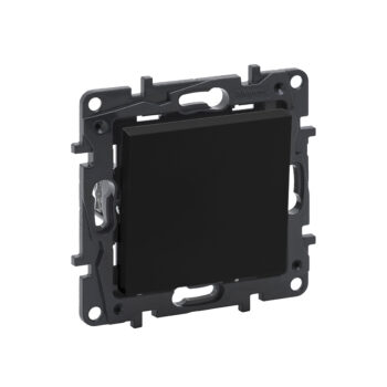 Перекрест.переключ. 1 кл 10А с/у б/рамки NLST чёрный 863507 Legrand (5)