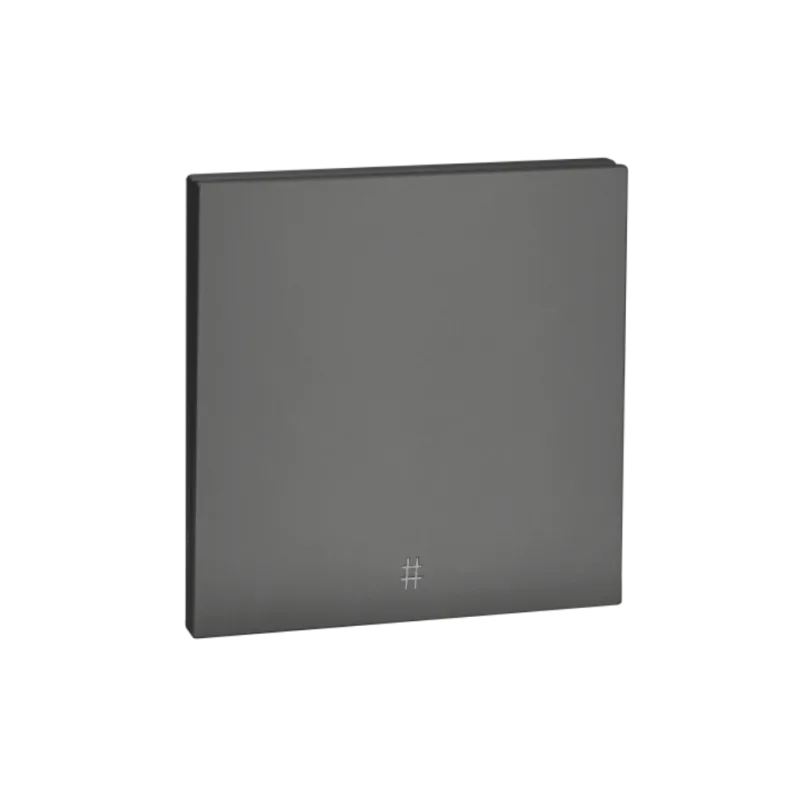 Перекрестный переключ. 1кл с/у QUATTRO VELVET GREY UNIT (10)