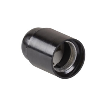 Пкб27-04-К01 Патрон подвесной карболитовый, Е27, черный, индивидуальный пакет, IEK E-PRO