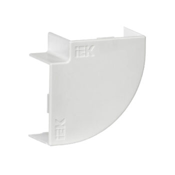 Поворот 90° КМП 100х40 Белый ЭЛЕКОР IEK (2)