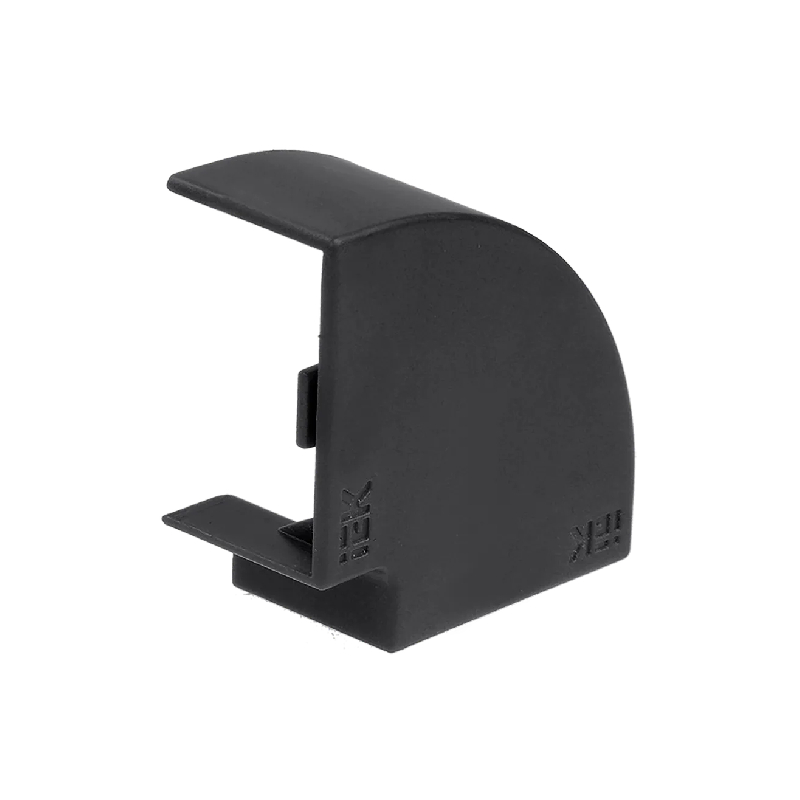 Поворот 90град КМП 15х10 черный ЭЛЕКОР IEK (4шт/компл)