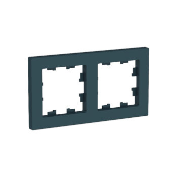 Рамка 2-ная, изумруд "ATLAS"