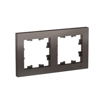 Рамка 2-ная, мокко "ATLAS"