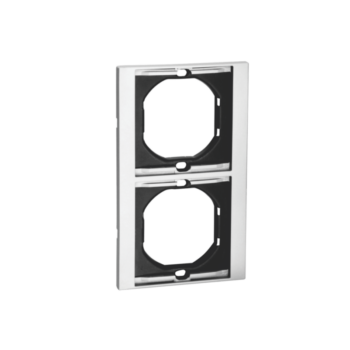 Рамка 2-ная QUATTRO ARCTIC WHITE UNIT (15)