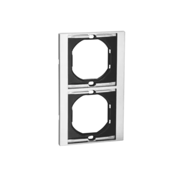 Рамка 2-ная QUATTRO ARCTIC WHITE UNIT (15)
