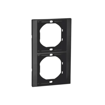 Рамка 2-ная QUATTRO ULTIMA BLACK UNIT (15)