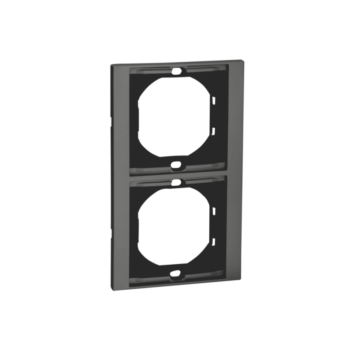 Рамка 2-ная QUATTRO VELVET GREY UNIT (15)