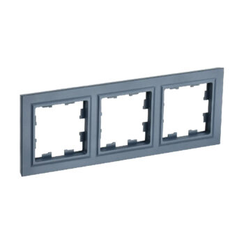 Рамка 3-мест. "BRITE" маренго (1/100)