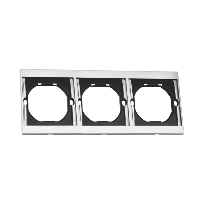 Рамка 3-ная QUATTRO ARCTIC WHITE UNIT (10)