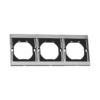 Рамка 3-ная QUATTRO URBAN METAL UNIT (10)