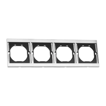 Рамка 4-ная QUATTRO ARCTIC WHITE UNIT (10)