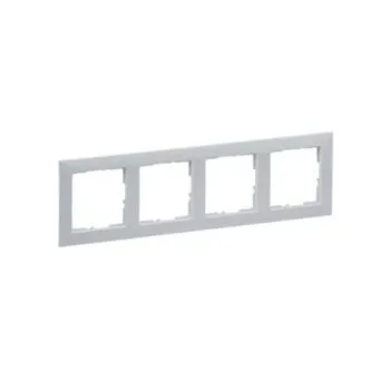 Рамка 4-ная SUNO алюминий 721514 Legrand (5)