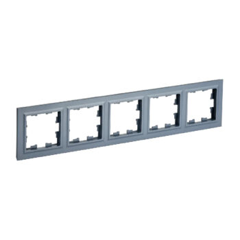 Рамка 5-мест. "BRITE" маренго (1/100)