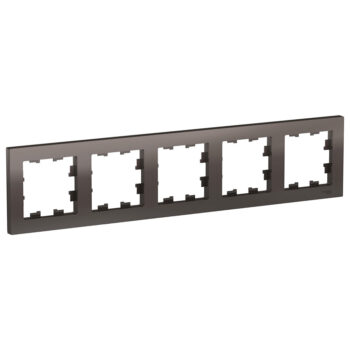 Рамка 5-ная, мокко "ATLAS"