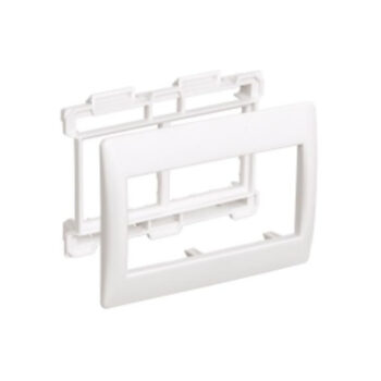 Рамка и суппорт  на 4 модуля 60 мм ПРАЙМЕР (160)