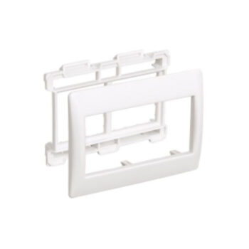 Рамка и суппорт  на 4 модуля 75 мм ПРАЙМЕР (160)