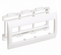 Рамка и суппорт  на 6 модулей 60 мм ПРАЙМЕР (120)