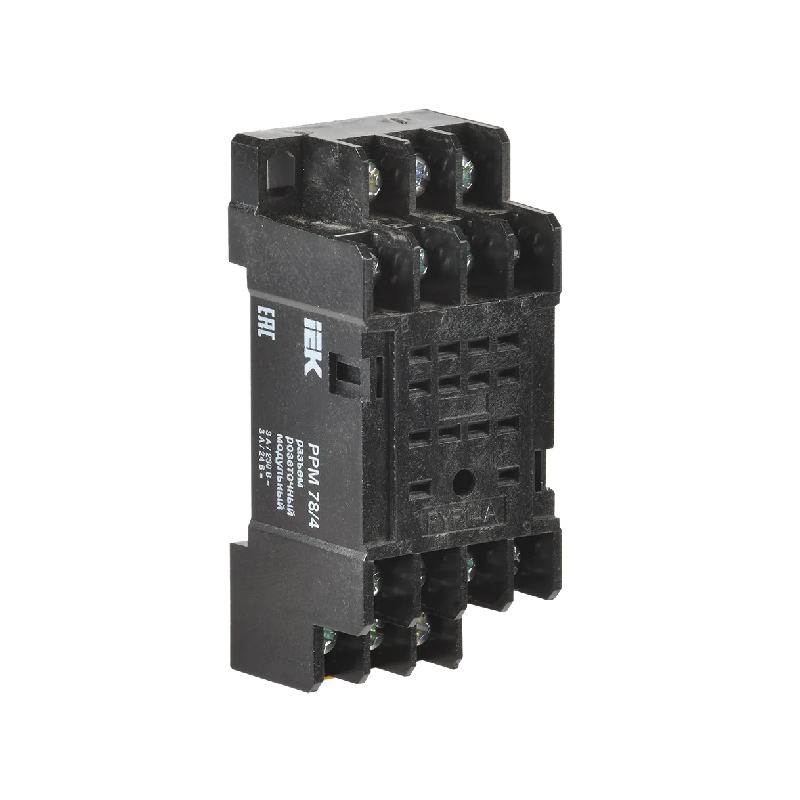 Разъем РРМ78/4 для РЭК78/4(MY4) модульный IEK (20/500)