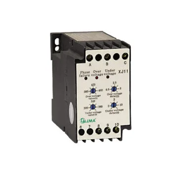 Реле контроля фаз и напряжения XJ11 (РКФН-11Л) 380V (1)