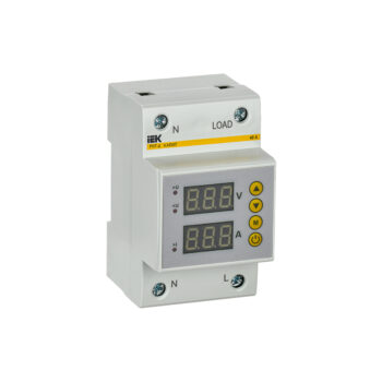 Реле напряжения и тока РНТ-д однофазное 54мм 40А IEK