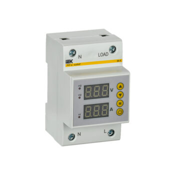 Реле напряжения и тока РНТ-д однофазное 54мм 50А IEK