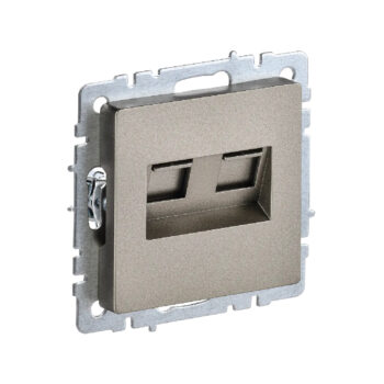Роз 2-ая комп. RJ45 кат.5E "BRITE" шампань (1/100)