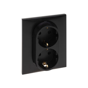 Роз. 2-ная с/у 16А с з/ш NLST чёрный 863522 Legrand (5)